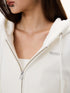 Cropped Zip-Up Hoodie