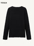 Oversized Plush Relaxed Pullover Sweater