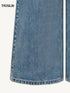 Straight-Leg Denim Jeans