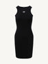 Knit Logo Mini Dress
