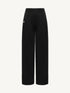 Draped Active Wide-Leg Pants