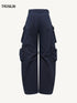 Multi-Pocket Barrel-Leg Utility Pants