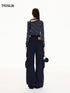 Multi-Pocket Barrel-Leg Utility Pants