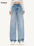 Barrel-Leg Denim Jeans