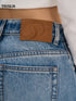 Barrel-Leg Denim Jeans