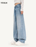 Barrel-Leg Denim Jeans