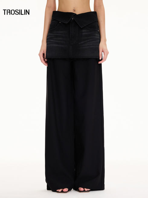 Patchwork Deconstructed Pants