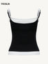 Layered-look tank top