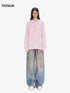 Vintage Spray Graphic Long Sleeve T-shirt