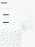 Polka Dot Layered Two-Piece T-Shirt