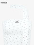 CC detail polka dot bandeau top