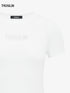 White crystal slim-fit short sleeve t-shirt