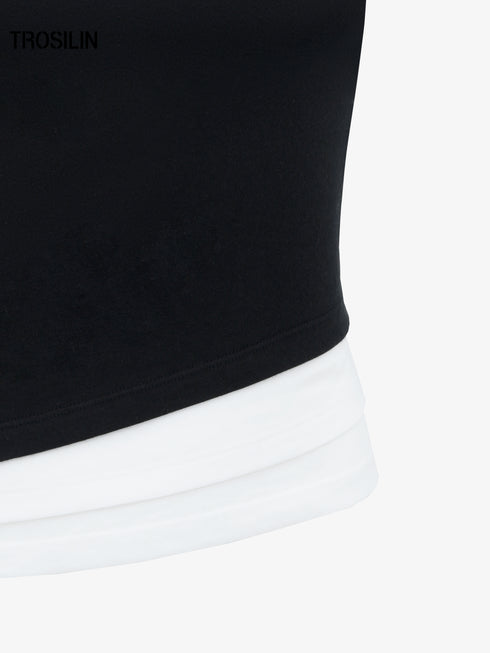 Layered Shadow Graphic T-Shirt