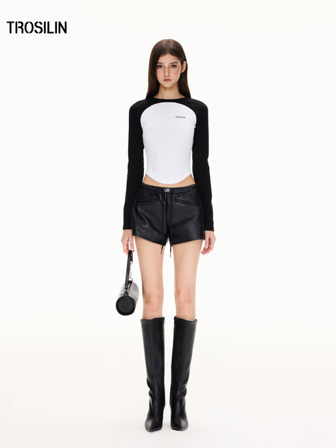 Contrast Slim-Fit T-Shirt