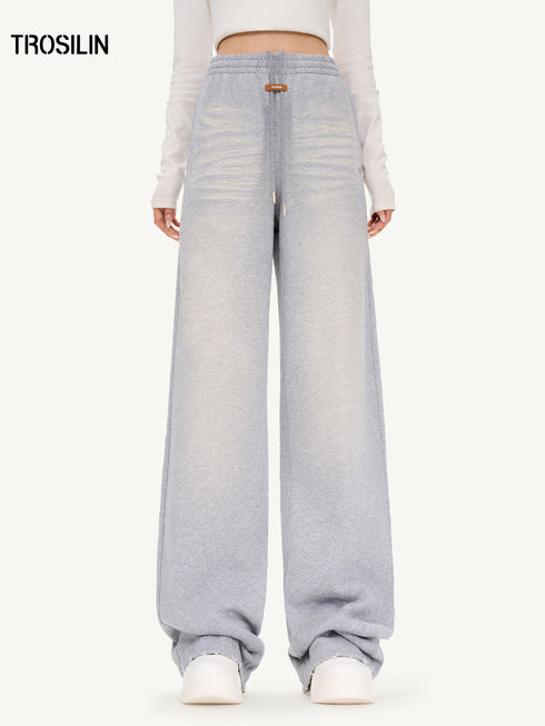 Washed Ease Denim Sweatpants