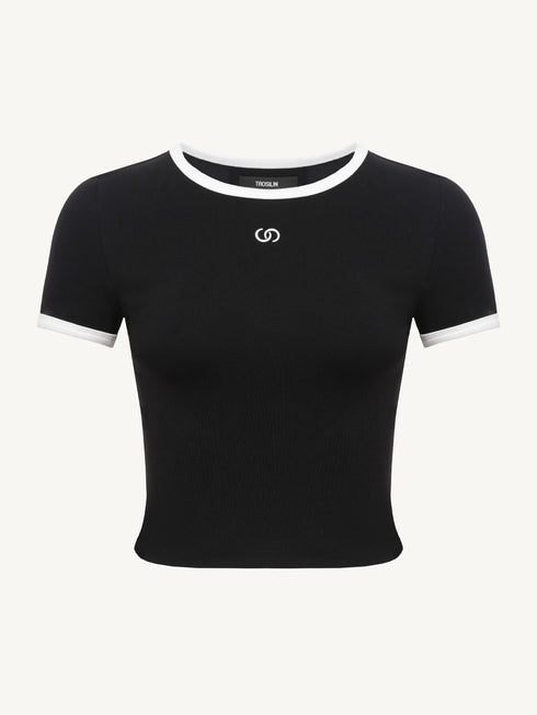 Contrast Short Sleeve T-Shirt