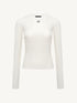 Cashmere Blend Long Sleeve T-shirt