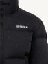Midnight Meteor Shower High-Neck Rhinestone Down Jacket