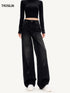 Meteor Shower Sequin Monogram Denim Jeans