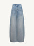 Inside-Out Rhinestone Denim Jeans
