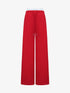 Avenue Red Layered Waistband Sweatpants