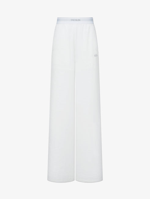 Stella Pearlescent Satin Pants
