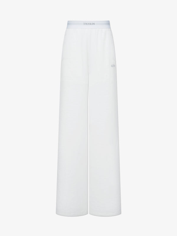 Stella Pearlescent Satin Pants