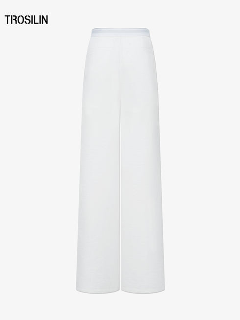 Stella Pearlescent Satin Pants