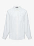 STELLA Shimmering Pearl Satin Shirt