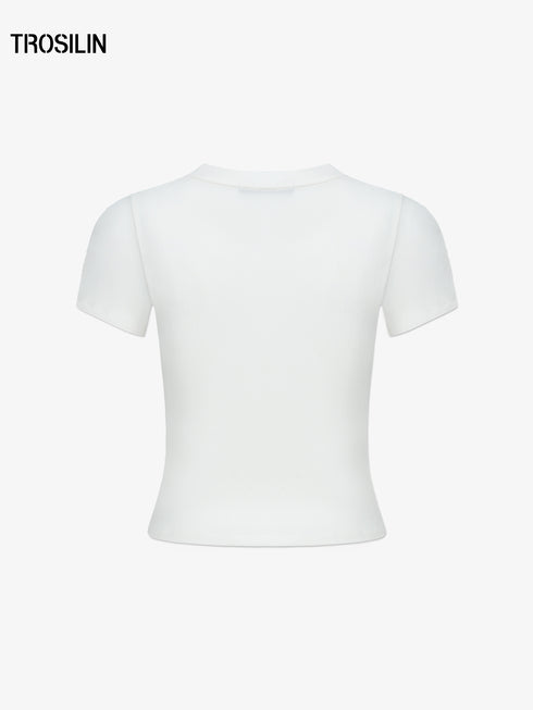 Signature Logo Black Tee