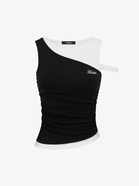 Day & Night Contrast Slim-Fit T-Shirt