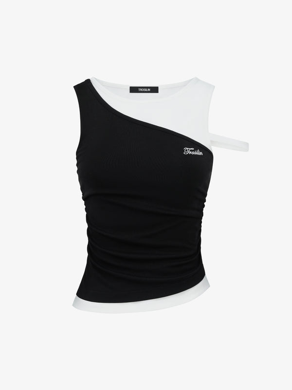 Day & Night Contrast Slim-Fit T-Shirt