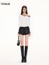 One-Shoulder Long Sleeve Top