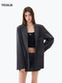 Stardust Crystal Relaxed Blazer