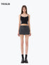 Stardust Side-Slit Mini Skirt
