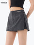 Stardust Side-Slit Mini Skirt