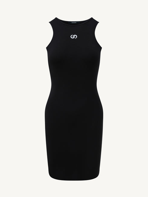 Knit Logo Mini Dress