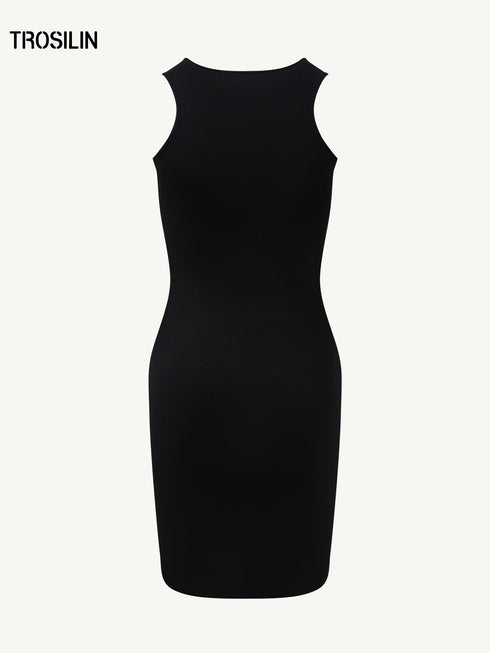 Knit Logo Mini Dress