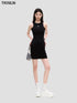 Knit Logo Mini Dress