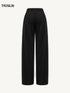 Draped Active Wide-Leg Pants