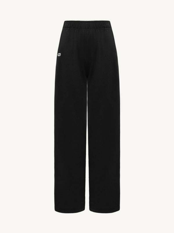 Draped Active Wide-Leg Pants