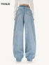 Barrel-Leg Denim Jeans