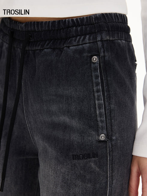 Minimal Straight-Leg Jeans