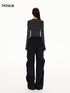 Retro-Futuristic Monogram Bodysuit