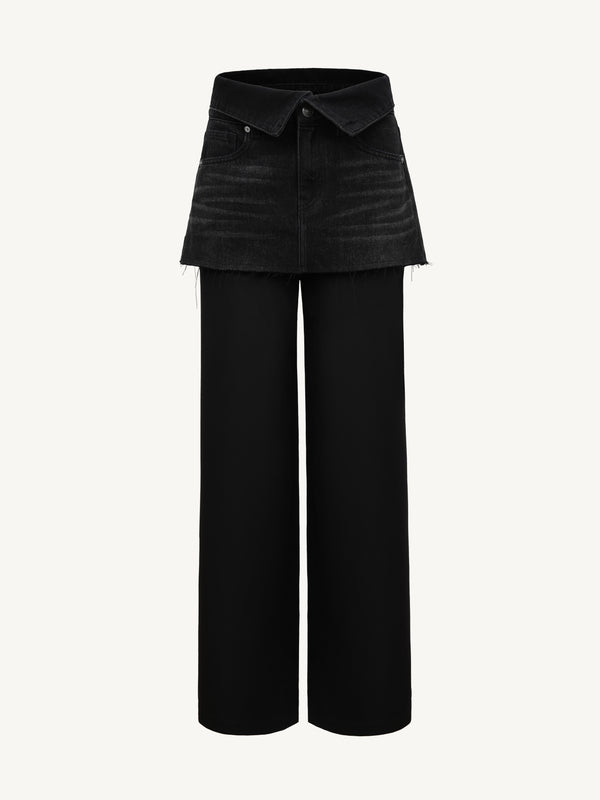Patchwork Deconstructed Pants
