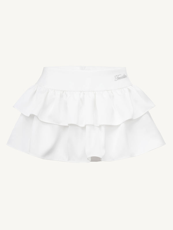 Satin Layered Cake Skort