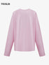 Vintage Spray Graphic Long Sleeve T-shirt