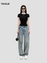 Stacked Detail Slim-Fit T-Shirt