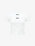 Polka Dot Layered Two-Piece T-Shirt