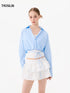 Sunny Layer Drawstring Shirt Set